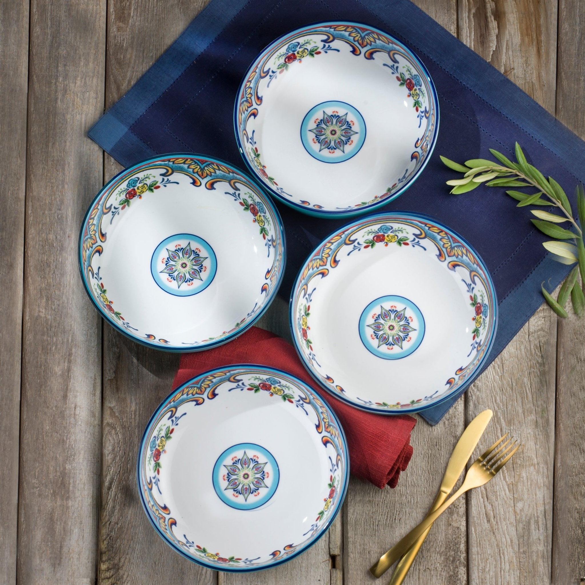 Zanzibar Stoneware Pasta Bowl - Che Cose Belle