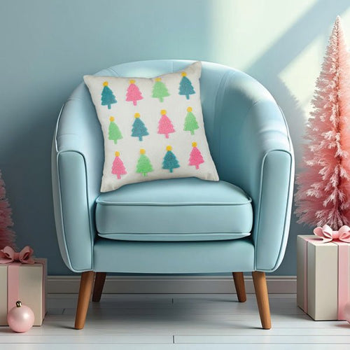 18" Touch Of Whimsy Square Pillow - Che Cose Belle