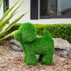 18" UV Resistant Artificial Grass Garden Plush Topiary Puppy Dog (Indoor/Outdoor) - Che Cose Belle