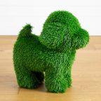 18" UV Resistant Artificial Grass Garden Plush Topiary Puppy Dog (Indoor/Outdoor) - Che Cose Belle