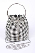 Oversize Rhinestone Iconic Bucket Bag