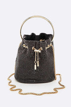Oversize Rhinestone Iconic Bucket Bag