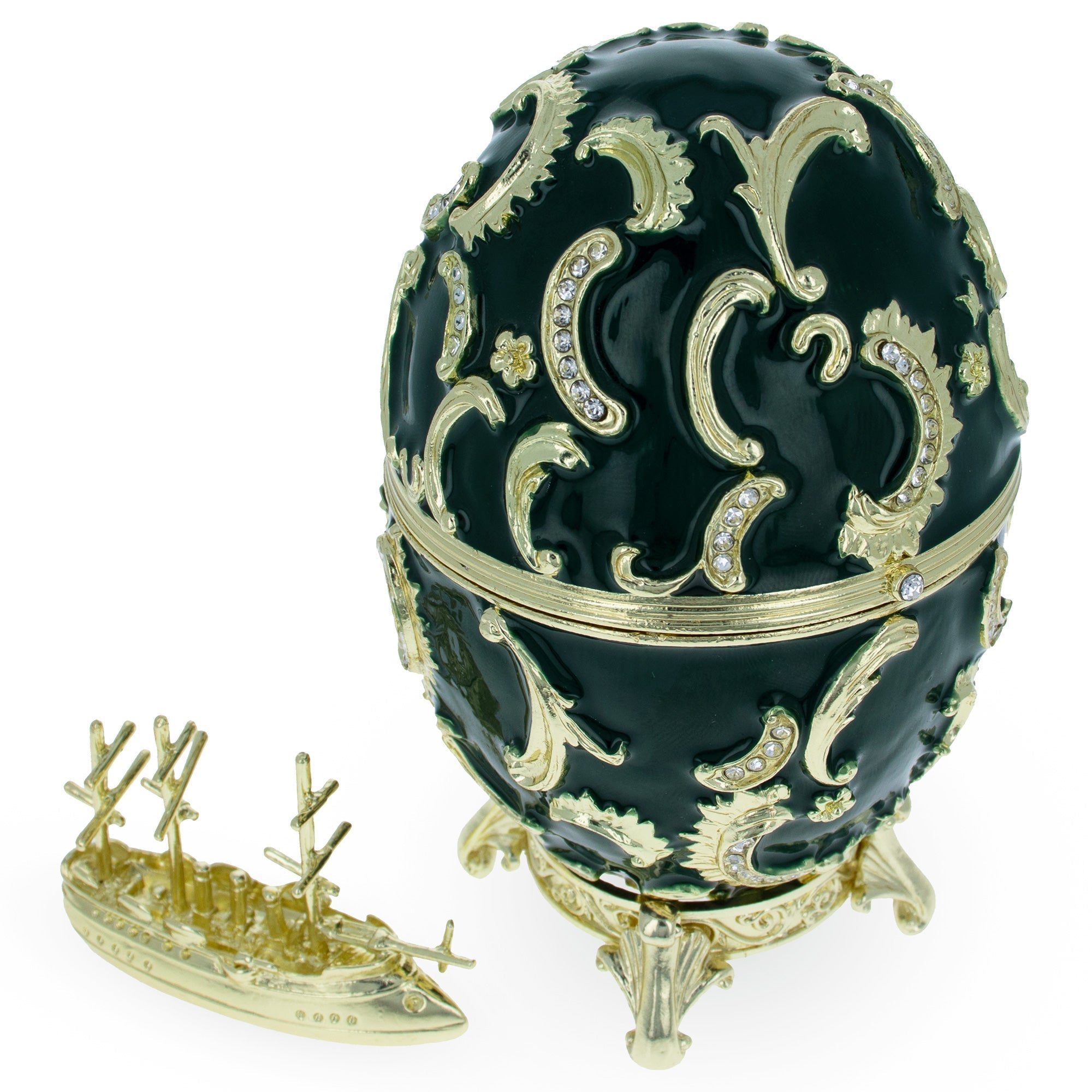 1891 Memory of Azov Royal Imperial Easter Egg - Che Cose Belle