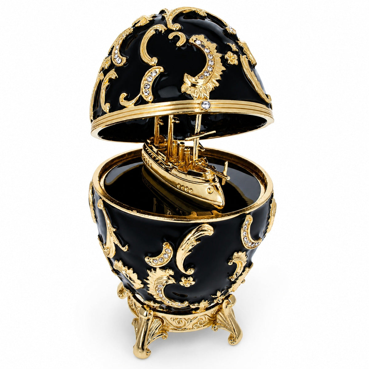 1891 Memory of Azov Royal Imperial Easter Egg - Che Cose Belle