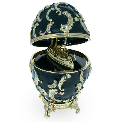 1891 Memory of Azov Royal Imperial Easter Egg - Che Cose Belle