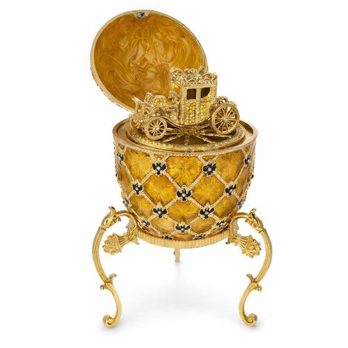 1897 Imperial Coronation Royal Easter Egg 7 Inches - Che Cose Belle
