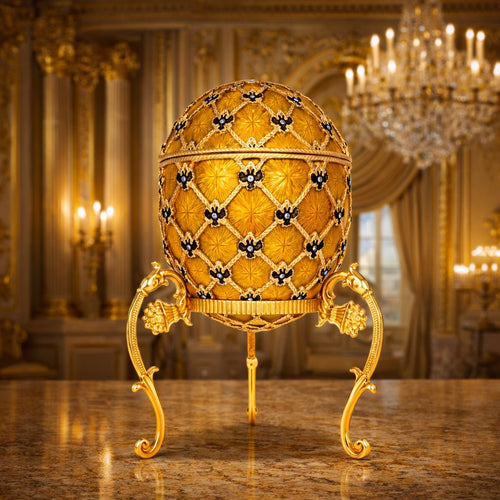 1897 Imperial Coronation Royal Easter Egg 7 Inches - Che Cose Belle