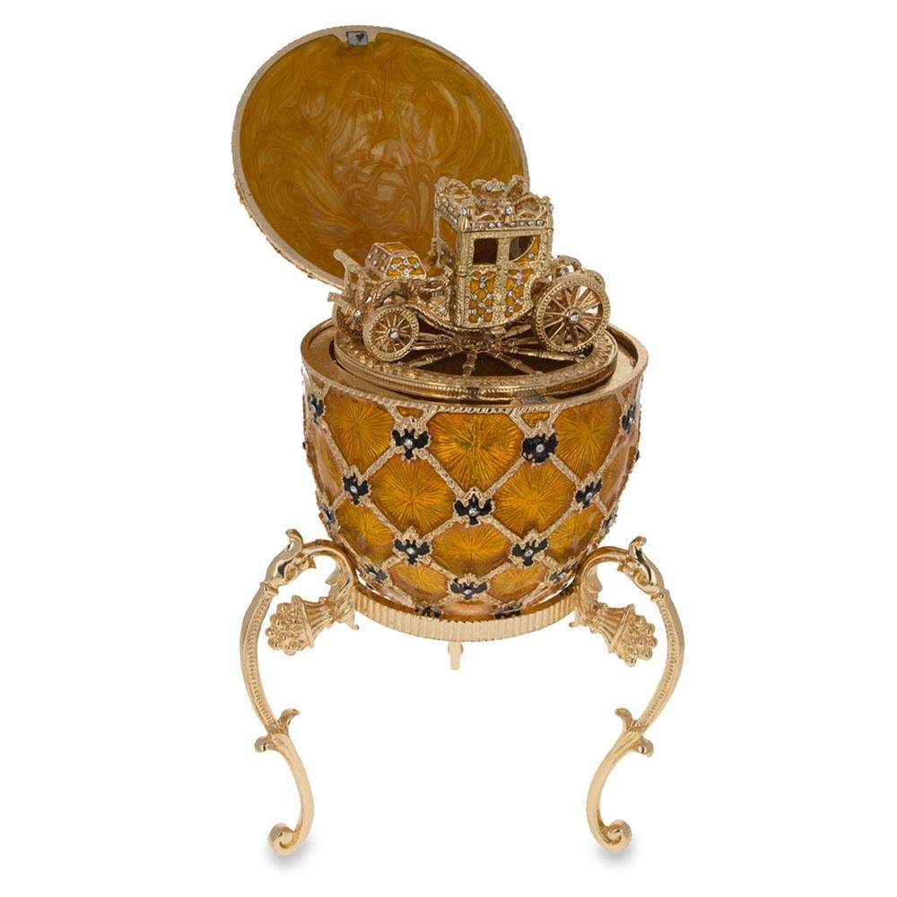 1897 Imperial Coronation Royal Easter Egg 7 Inches - Che Cose Belle
