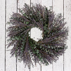 French Lavender & Baby Eucalyptus Wreath