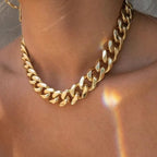 18K Gold Chunky Chain Necklace - Che Cose Belle