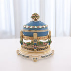 1907 Love Trophies Egg (Cradle with Garlands) Musical Royal Easter Egg - Che Cose Belle