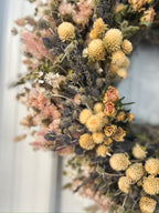 Dried Wreath-Soft + Dreamy