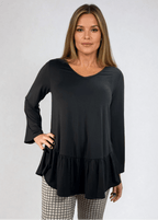 Ally Grab and Go Tunic (Black)