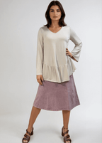 Ally Grab and Go Tunic (Cream)