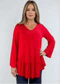 Ally Grab and Go Tunic (Red)