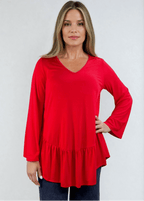 Ally Grab and Go Tunic (Red)