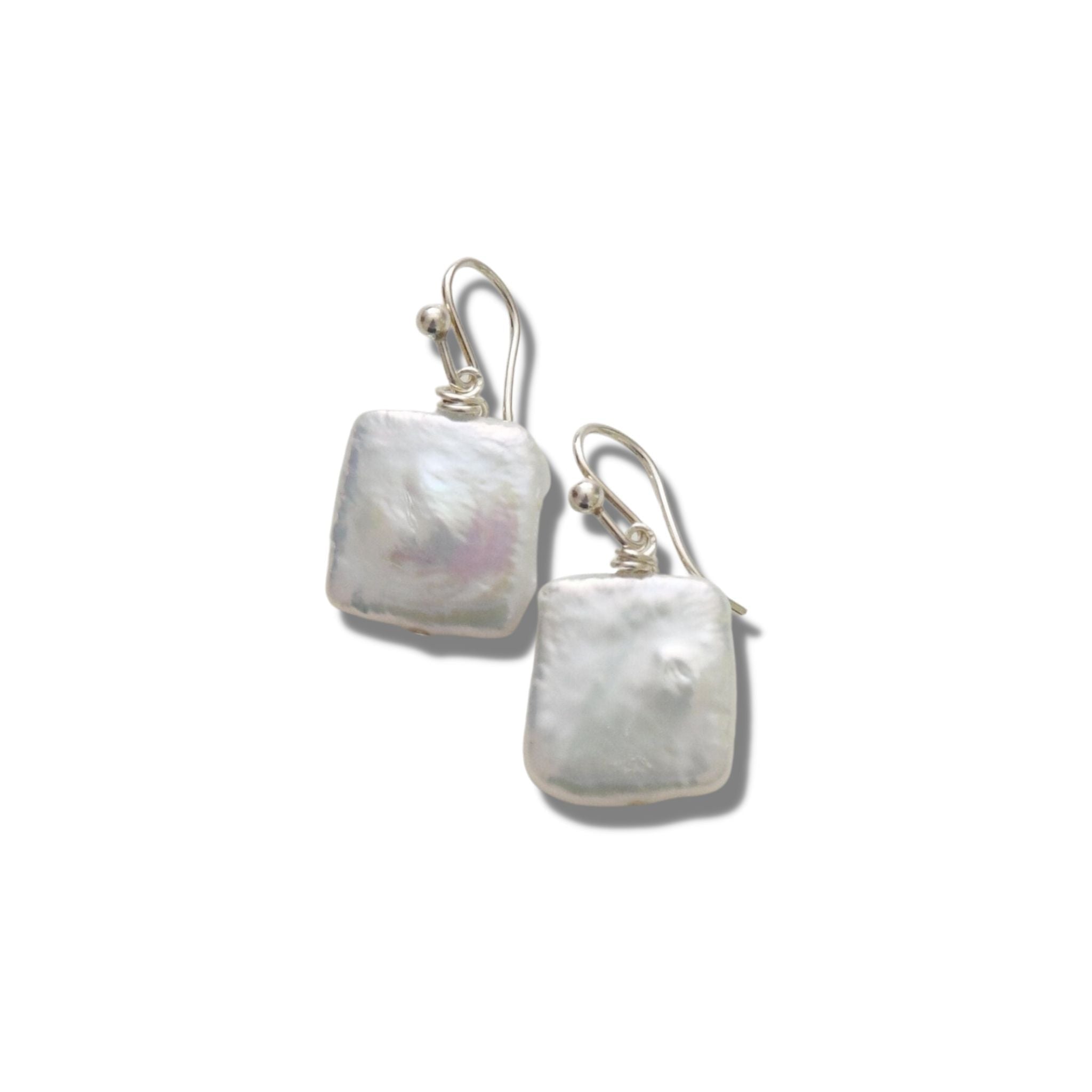 Pearl Squares - Gold Or Silver - Che Cose Belle