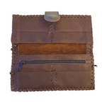 Upcycled Antique Applique Wallet - Thailand