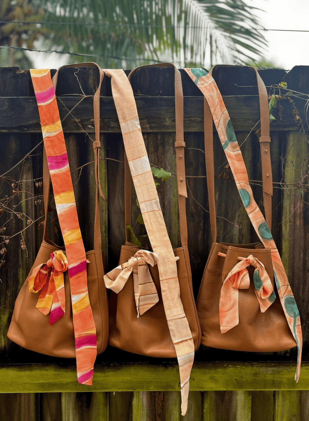 Haitian Scarf Bucket Bag