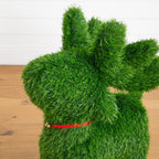 2' UV Resistant Artificial Christmas Grass Garden Plush Topiary Reindeer (Indoor/Outdoor) - Che Cose Belle