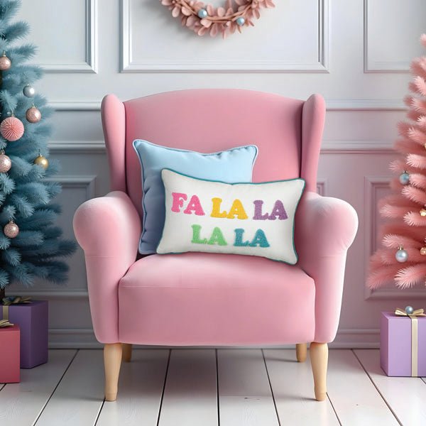 20" Fa La La La La Rectangle Pillow - Che Cose Belle