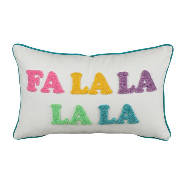 20" Fa La La La La Rectangle Pillow - Che Cose Belle
