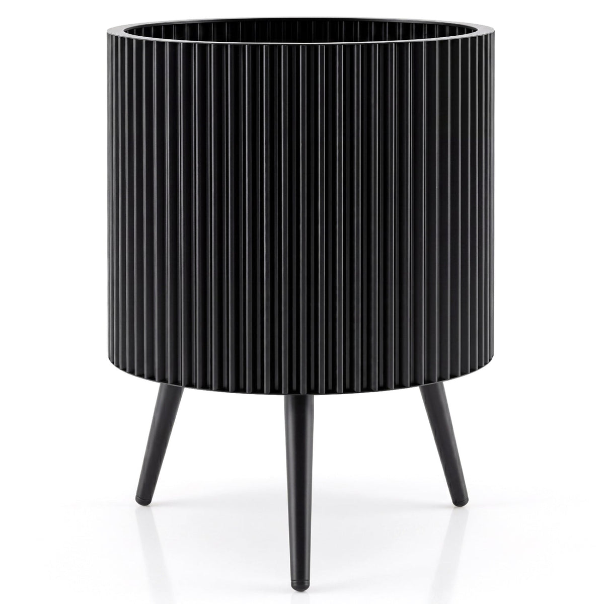 20-Inch Raised Metal Planter with Stand and Drainage Holes - Che Cose Belle