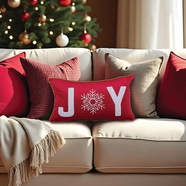 20" Joy Rectangle Pillow - Che Cose Belle