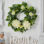 20” Protea Artificial Wreath - Che Cose Belle