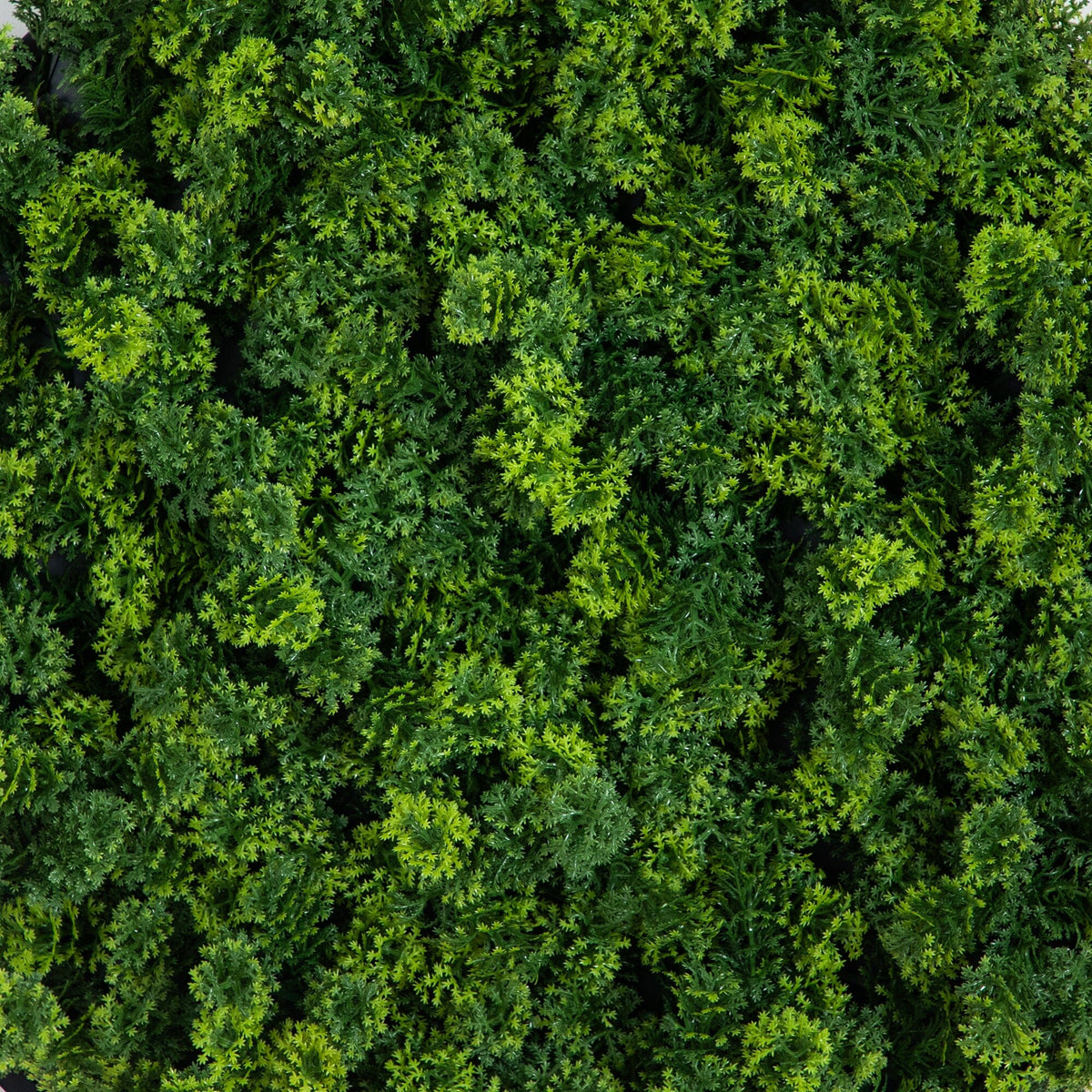 20” UV Resistant Irish Green Meadow Artificial Living Wall Art Panel in Black Aluminum Frame - Che Cose Belle