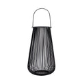 20” Vintage Black Metal Wire Votive Tea Lantern Candle Holder - Che Cose Belle