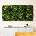 20” x 20” UV Resistant Corfu Island Artificial Living Wall Panels (Indoor/Outdoor) - Set of 3 - Che Cose Belle