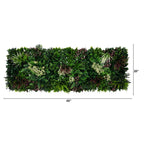 20” x 20” UV Resistant Corfu Island Artificial Living Wall Panels (Indoor/Outdoor) - Set of 3 - Che Cose Belle
