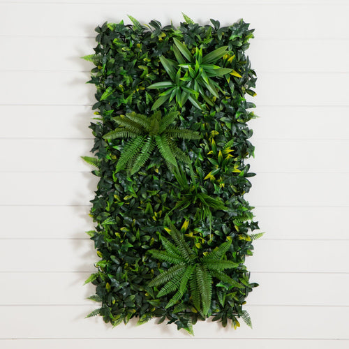 20” x 40” UV Resistant Andean Cloud Forest Artificial Living Wall Panel (Indoor/Outdoor) - Che Cose Belle