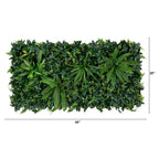 20” x 40” UV Resistant Andean Cloud Forest Artificial Living Wall Panel (Indoor/Outdoor) - Che Cose Belle