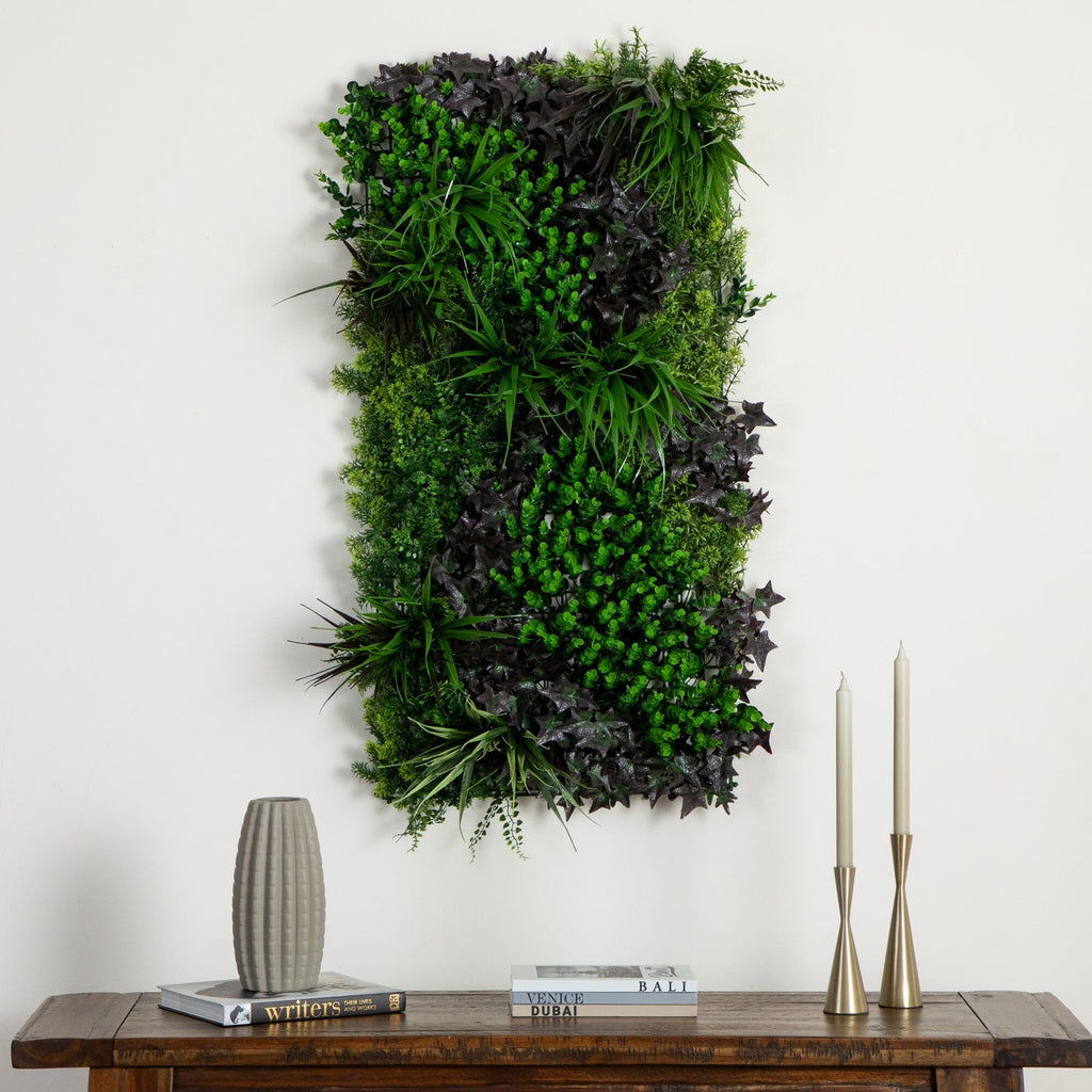 20” x 40” UV Resistant Borneo Jungle Artificial Living Wall Panel (Indoor/Outdoor) - Che Cose Belle