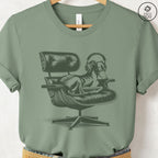 Italian Greyhound Whippet Eames Headphones T-Shirt - Che Cose Belle