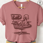 Italian Greyhound Whippet Eames Headphones T-Shirt - Che Cose Belle