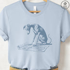 Italian Greyhound Whippet Iggy Vacuum Blueprint T-Shirt - Che Cose Belle