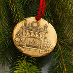 2026 Annual Ornament- Cozy Christmas Hearth (Bronze) - Che Cose Belle