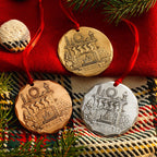 2026 Annual Ornament- Cozy Christmas Hearth (Bronze) - Che Cose Belle
