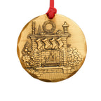 2026 Annual Ornament- Cozy Christmas Hearth (Bronze) - Che Cose Belle