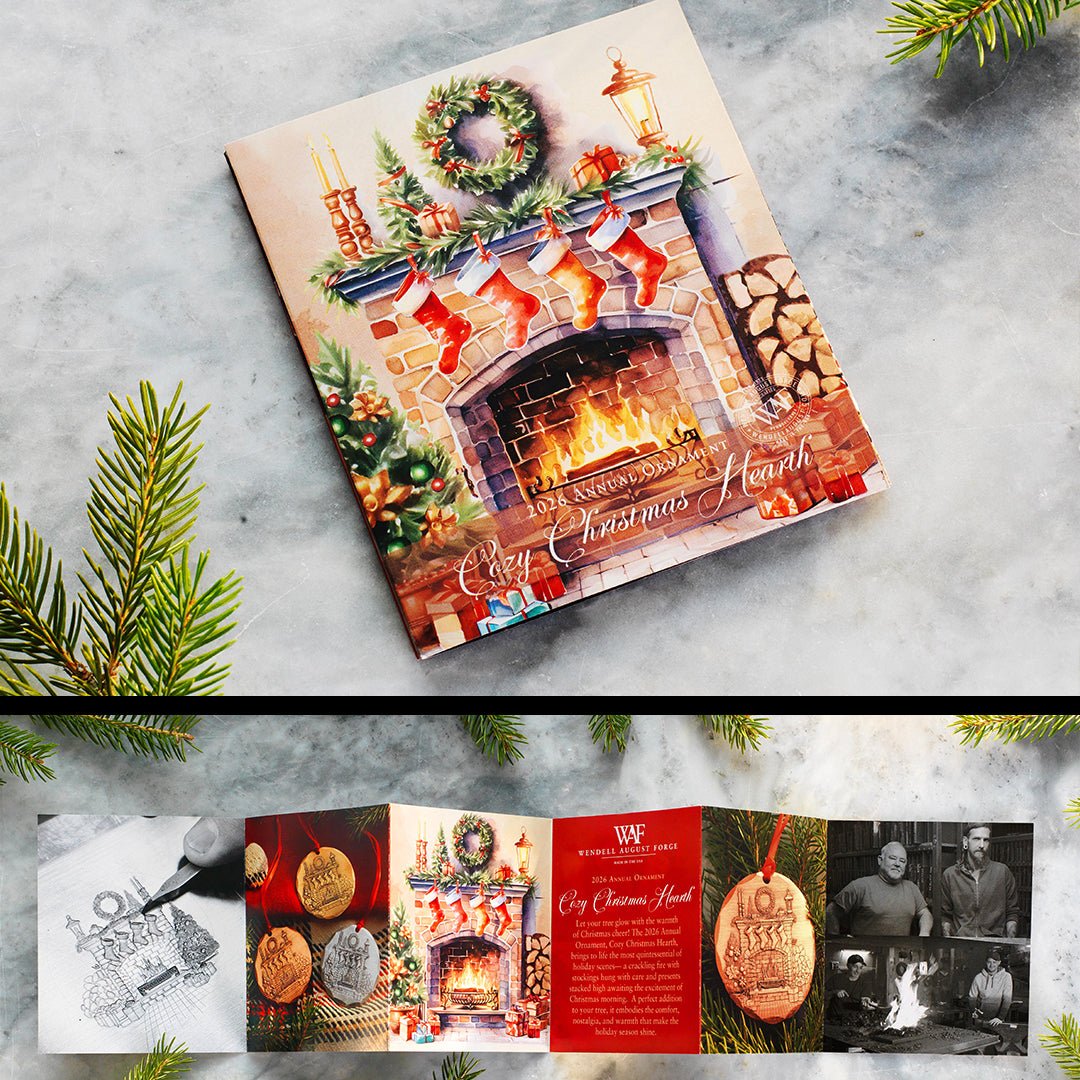 2026 Annual Ornament- Cozy Christmas Hearth (Copper) - Che Cose Belle