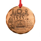 2026 Annual Ornament- Cozy Christmas Hearth (Copper) - Che Cose Belle