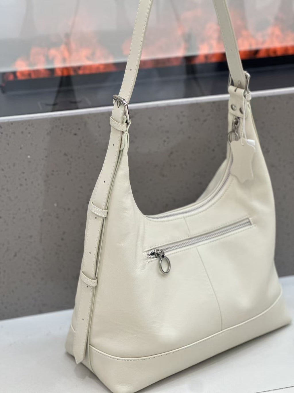 2026 New First-Layer Cowhide Underarm Bag For Women, Genuine Leather Shoulder And Crossbody Bag, Urban Simple Soft Leather Large Capacity Handbag - Che Cose Belle