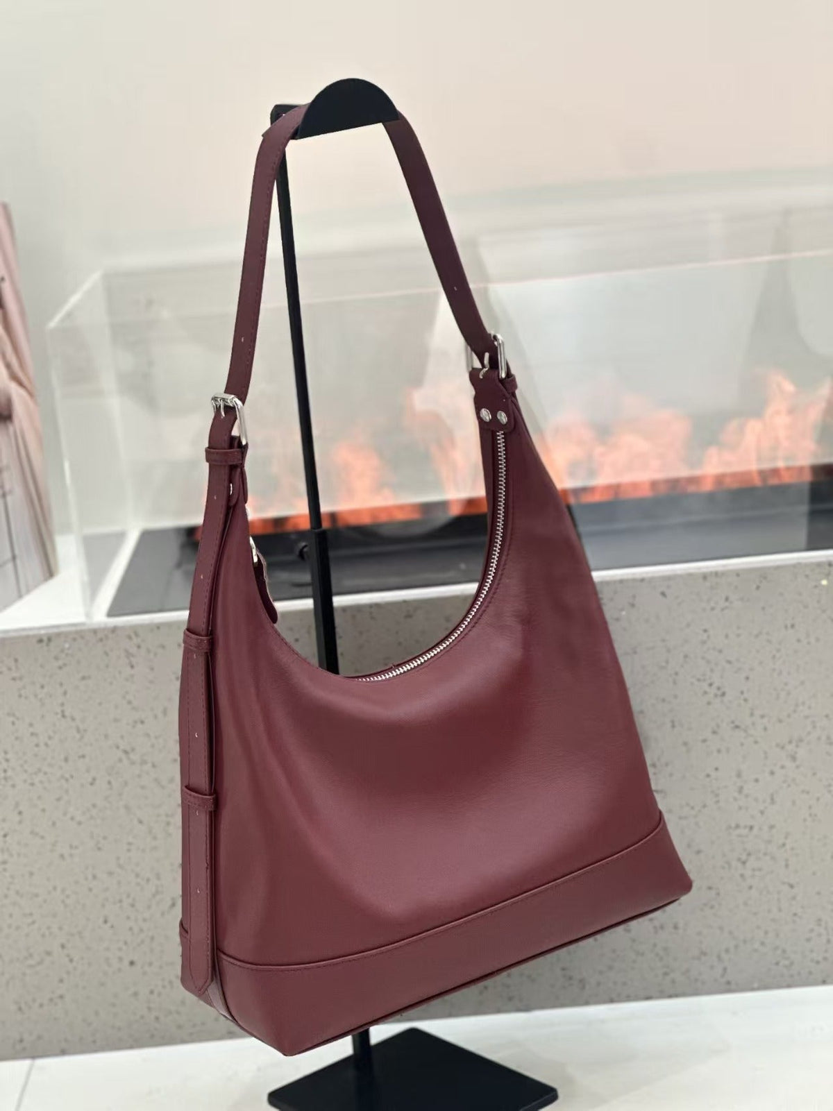 2026 New First-Layer Cowhide Underarm Bag For Women, Genuine Leather Shoulder And Crossbody Bag, Urban Simple Soft Leather Large Capacity Handbag - Che Cose Belle