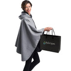 WarmCaper - Warm Pewter Grey - Reversible to Black Rainproof Side