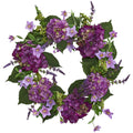 24” Artificial Hydrangea Wreath - Che Cose Belle