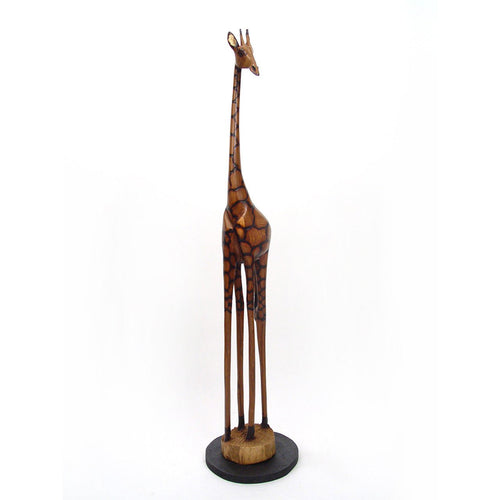 24" Olivewood Giraffe - Che Cose Belle