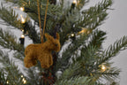 24 Piece Set- Iconic Christmas Mini Tabletop Tree Set- Hand Felted Wool Arcadia Home - Che Cose Belle